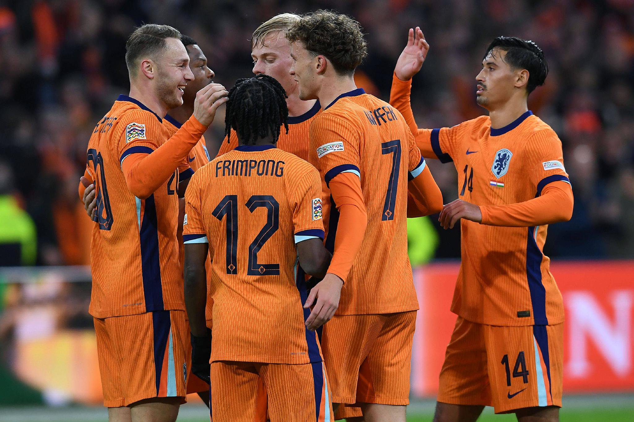 荷兰队在比赛中展现出强大的实力